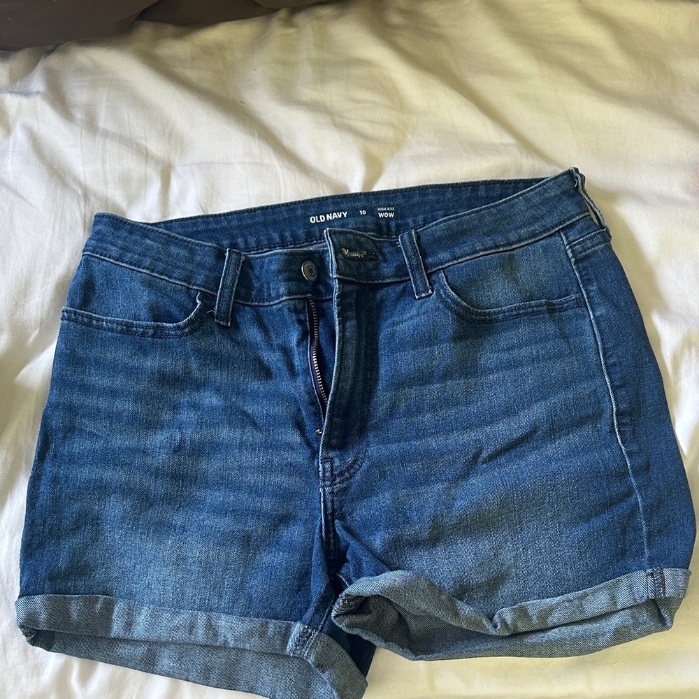 Old Navy Women's Dark Blue Jean Shorts